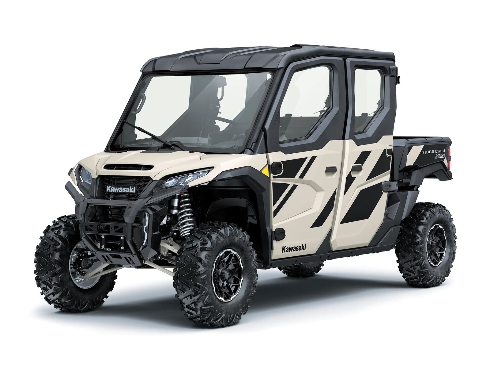 2026 KAWASAKI RIDGE CREW HVAC Metallic Matte Whiti
