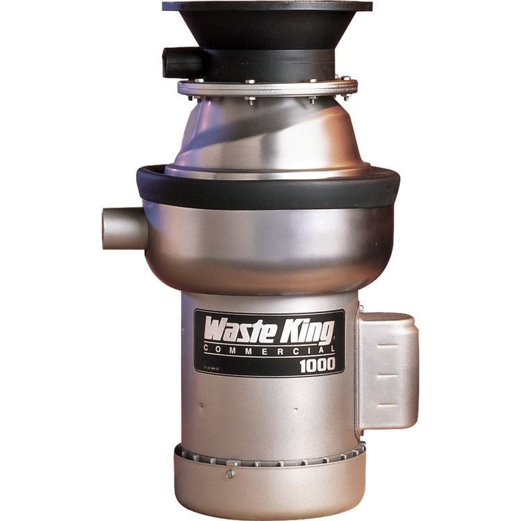 Waste King Commercial Garbage Disposal Model: 1000-3, 1 hp Three Phase