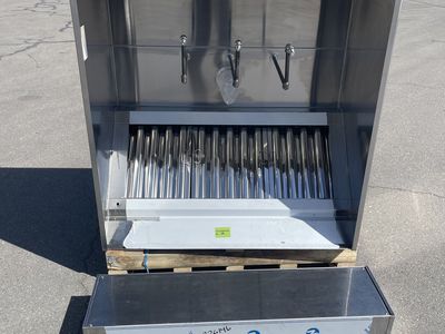 NORTH AMERICAN KITCHEN SOLUTIONS Commercial Kitchen Exhaust Hood Stainless Steel TX226146