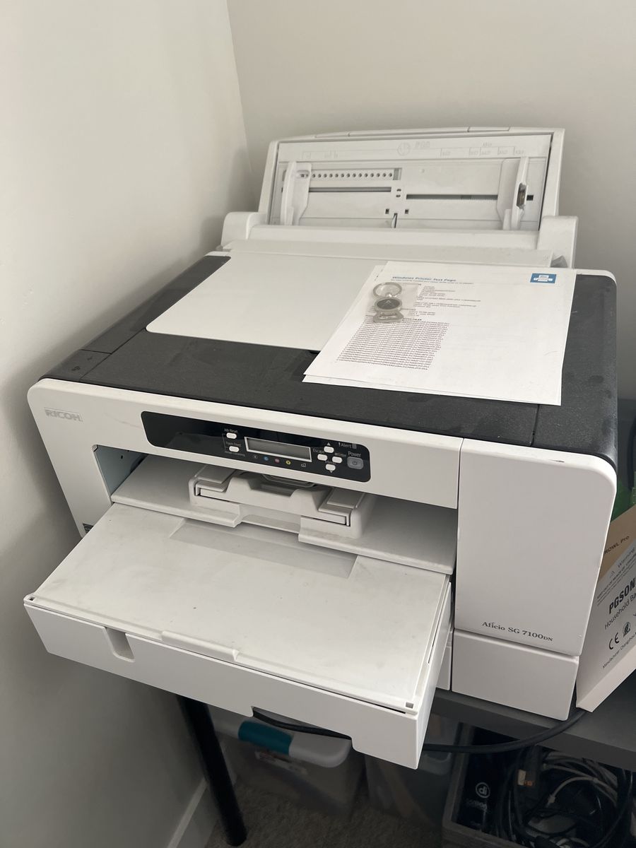 Ricoh Aficio SG 7100DN Sublination Printer