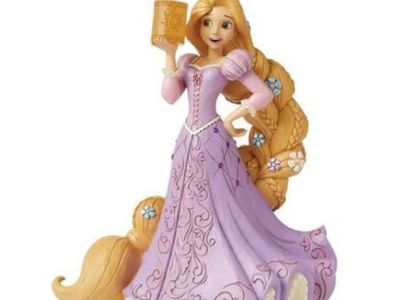 Jim Shore Disney Traditions Rapunzel Deluxe Figurine "A Daring Dreamer"