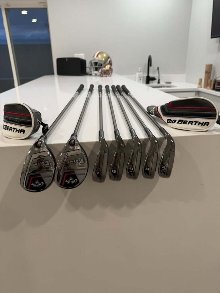 New Calloway Big Bertha Hybrid Iron Set