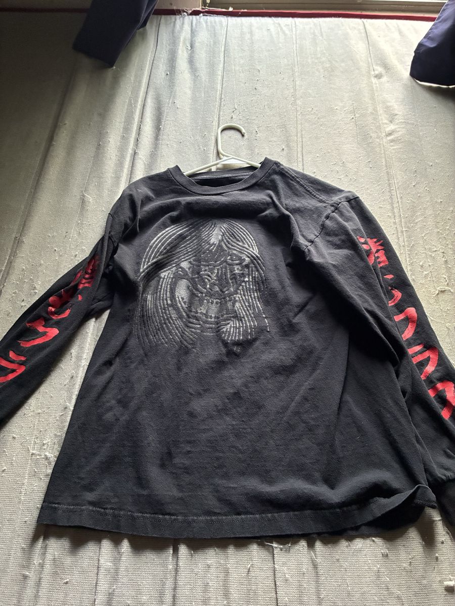 Lurking Class by Sketchy Tank Long Sleeve Graphic Tee Black Medium