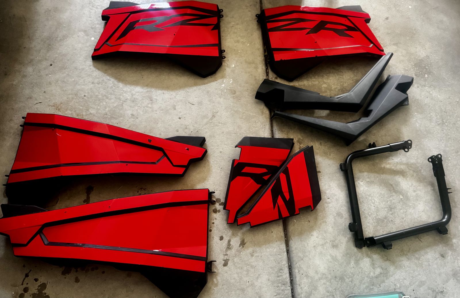Polaris RZR OEM Half Door Set -4 Door/4Seat Model
