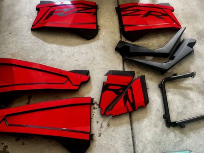 Polaris RZR OEM Half Door Set -4 Door/4Seat Model