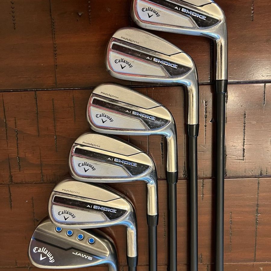2024 Callaway Paradym Ai Smoke iron set 6-AW
