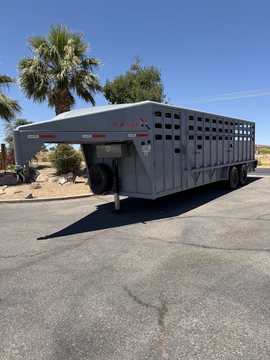 2026 Eagle X 24ft Stock trailer