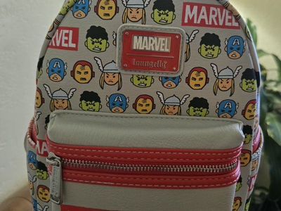 Disney Parks Marvel The Avengers Loungefly Mini Backpack