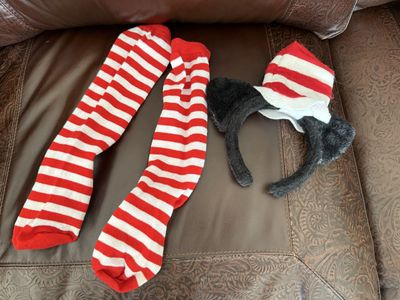 Dr. Suess Cat In The Hat Costume One Size