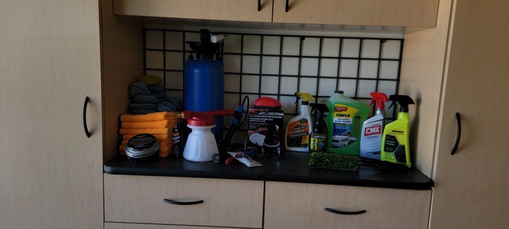 DIY car detailing products