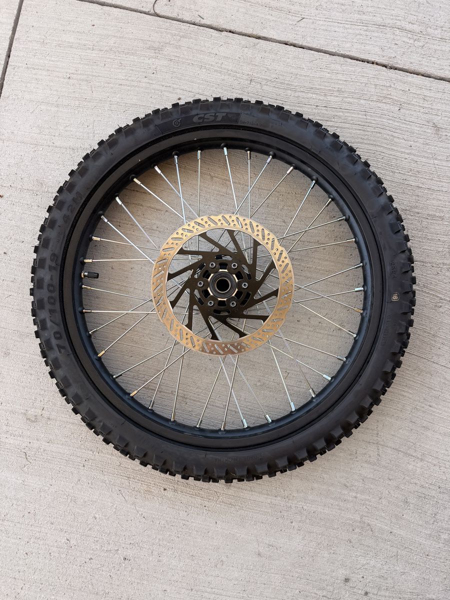 Talaria MX5 Front TIre & Wheel
