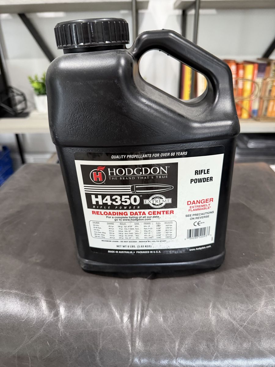 Hodgdon H4350 Extreme Rifle Powder - 6 lbs