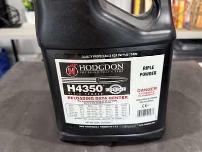 Hodgdon H4350 Extreme Rifle Powder - 6 lbs