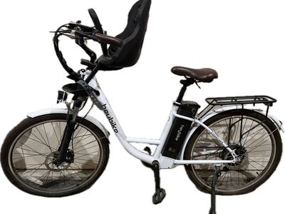 Heybike Cityscape Electric Bike (Baby Seat NOT Included)