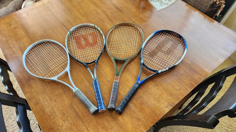 Tennis Set with Hopper and balls