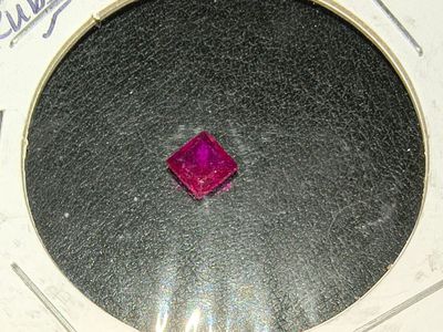 Natural Loose Cut Red Ruby Gemstone