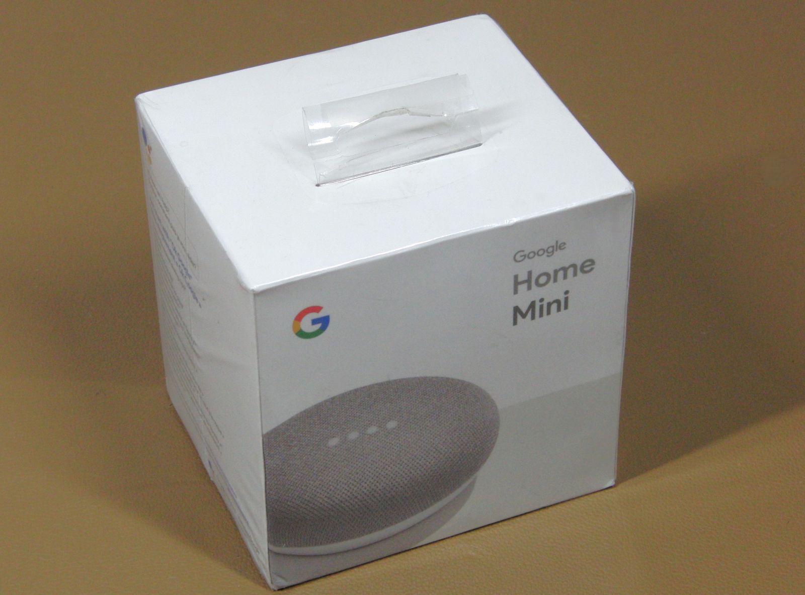 Google Home Mini Chalk ~ NEW / SEALED