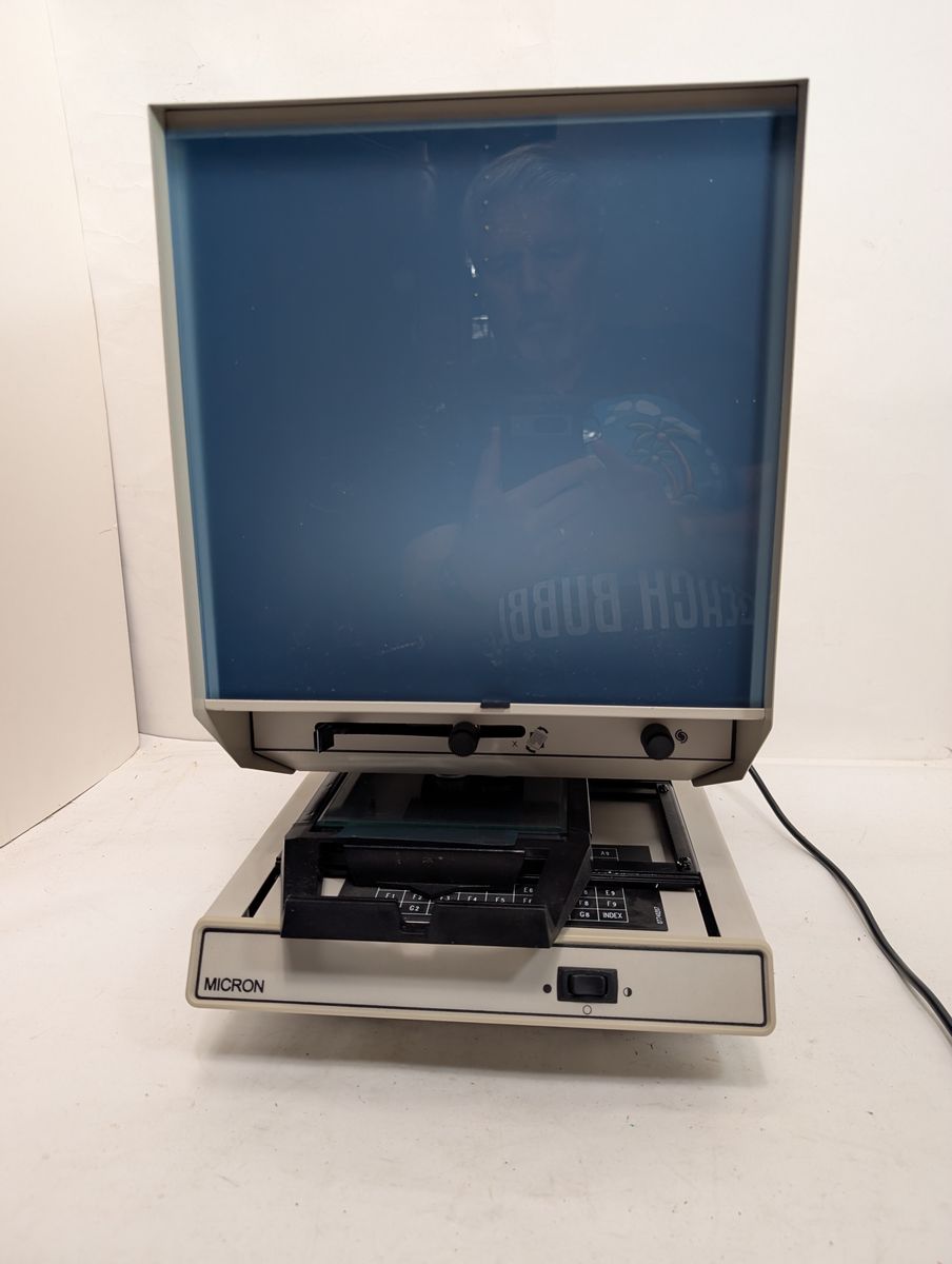 Micron 770A Microfiche Reader