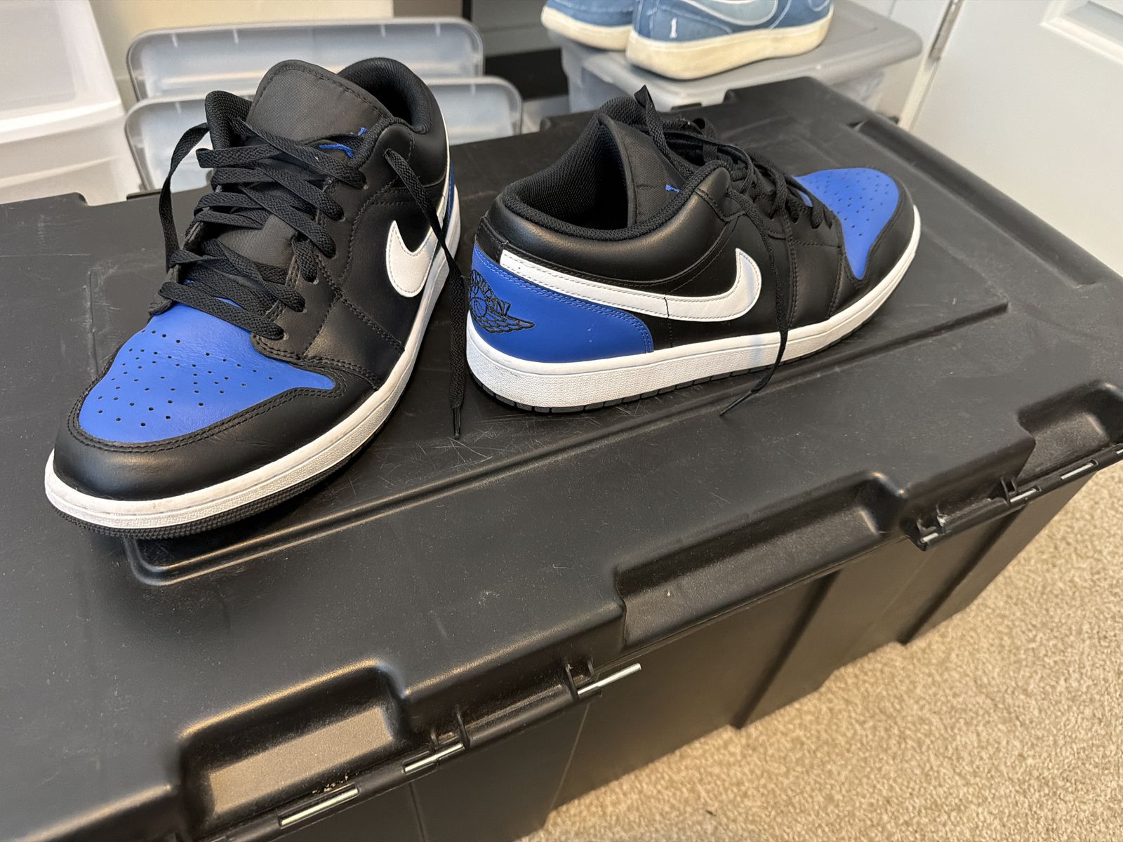 Jordan 1 lows size 12 mens