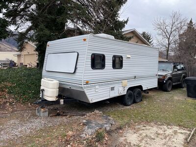 Super Cute Vintage 1999 Aljo RV Trailer