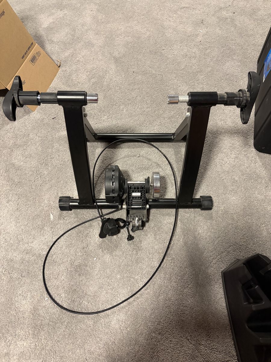 Bike Trainer And Climbing Block