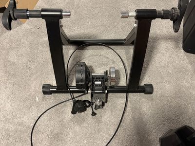 Bike Trainer And Climbing Block