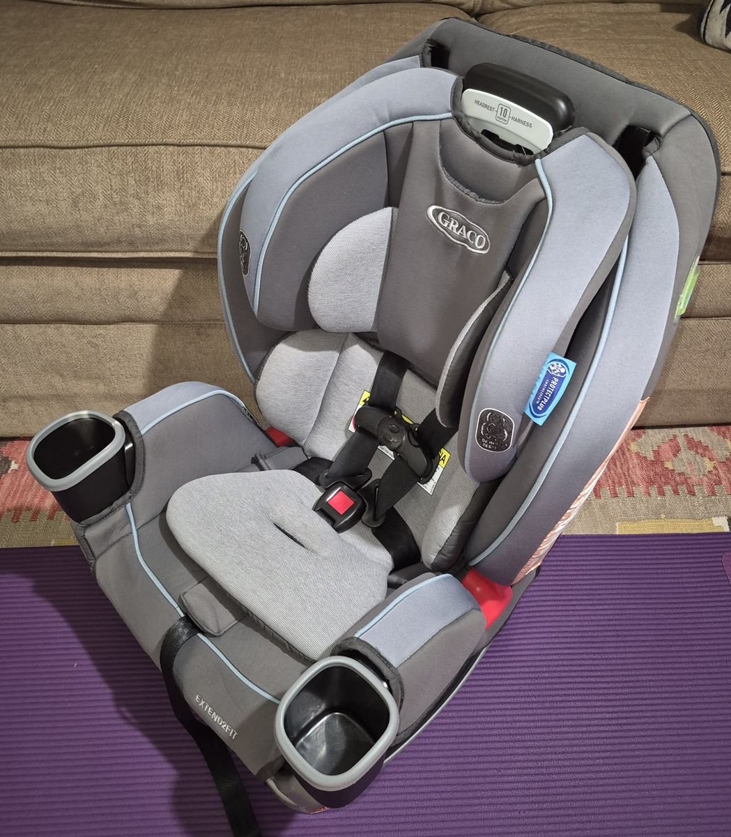 Clean! Graco Extend2Fit 3-in-1 Car Seat Harness Booster Convertible Baby Toddler Kid