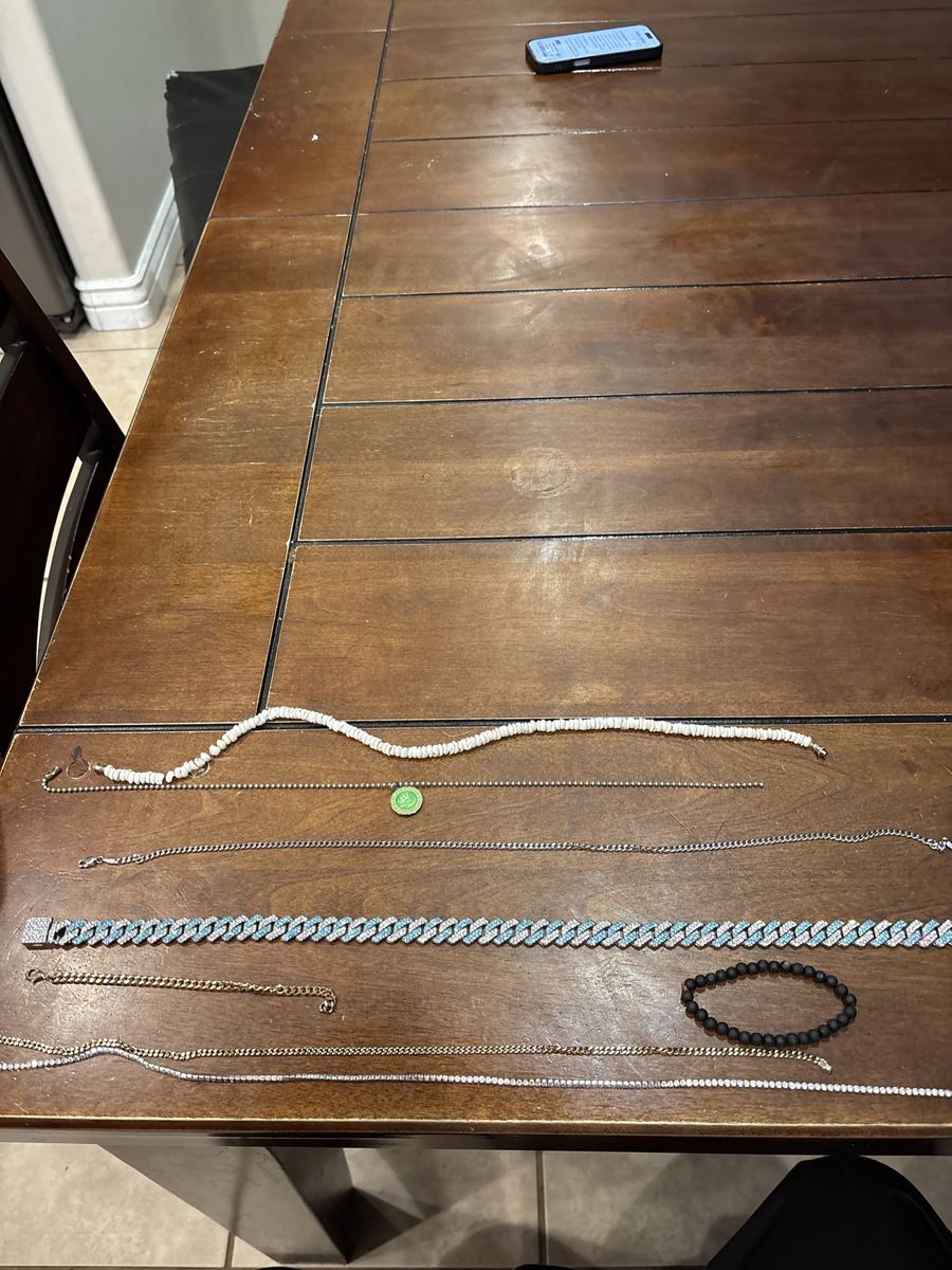 Assorted Jewelry Lot: Necklaces, Bracelets, and Chains - Mixed Styles & Materials