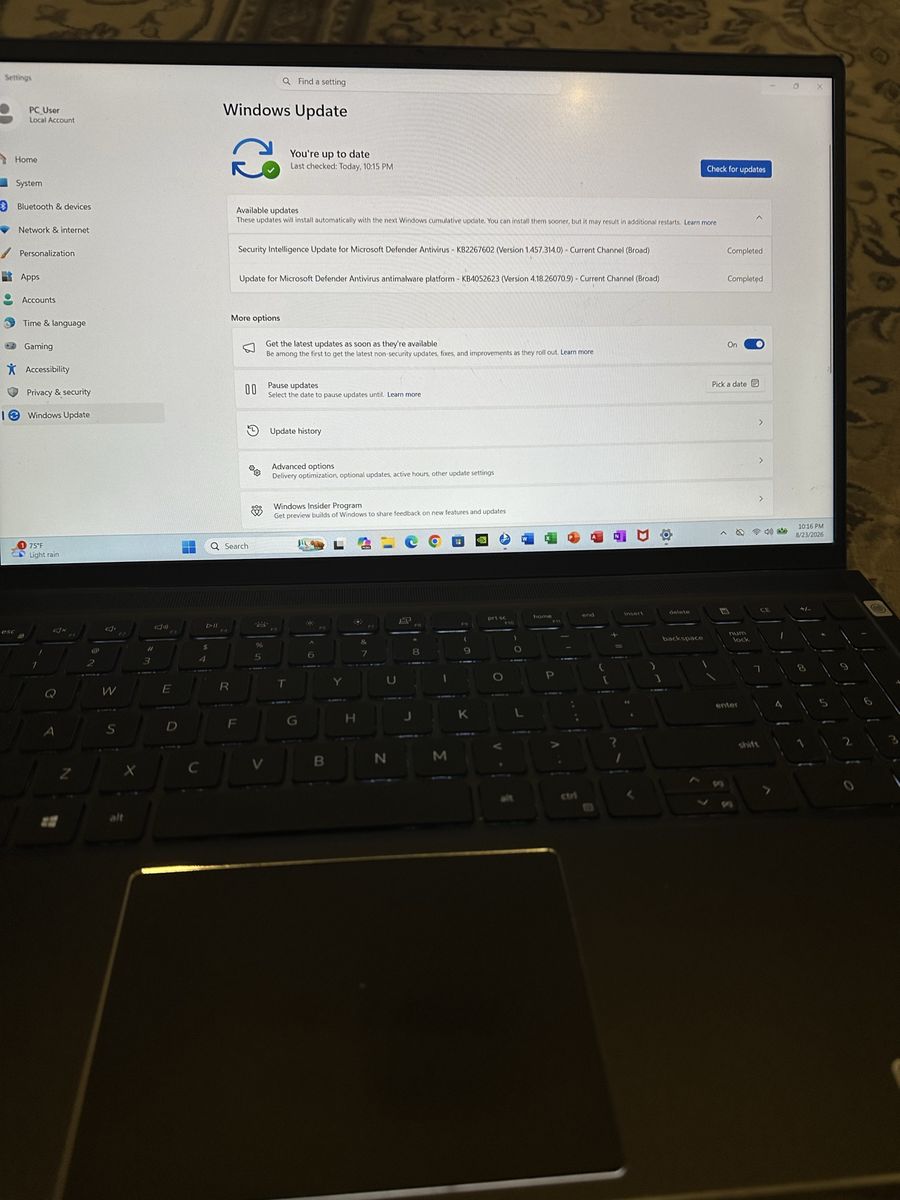 Dell Gaming Laptop i7 Core 11th Gen 24 GB RAM 1 TB SSD NVIDIA RTX 3050