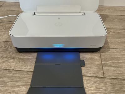 HP Tango Smart Wireless Printer - White Compact Design