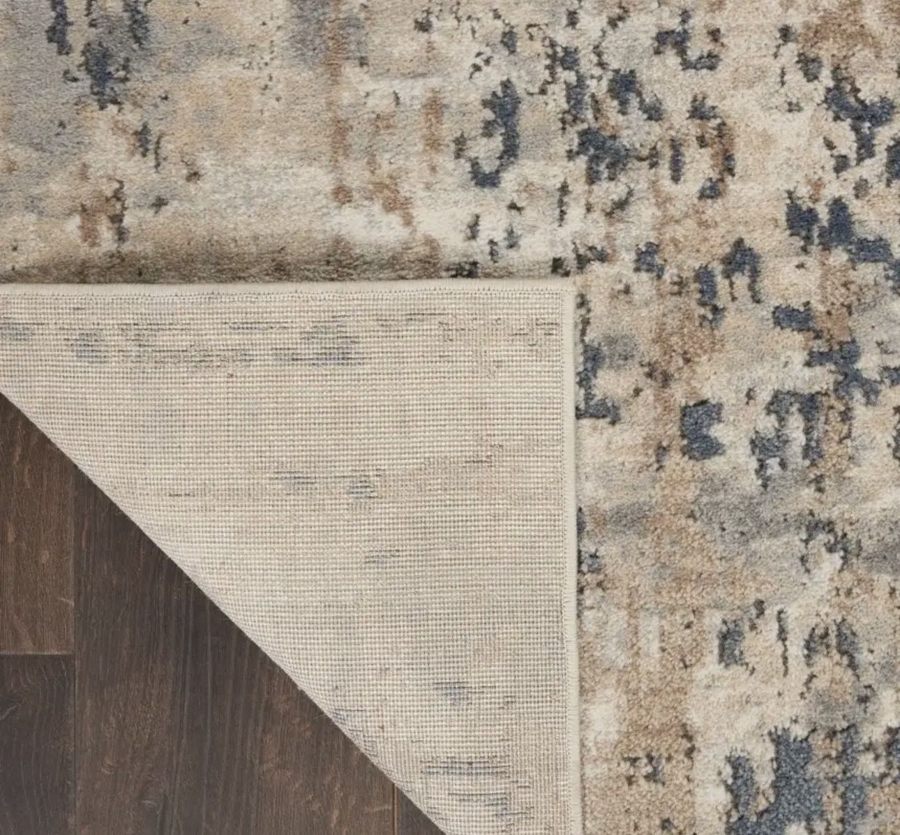 BRAND NEW Nourison Home Quarry 6' x 9' Area Rug – Beige / Grey (QUA01)