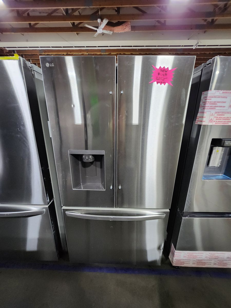 Brand New! LG Stainless Steel French Door Refrigerator with Bottom Freezer - Brand New