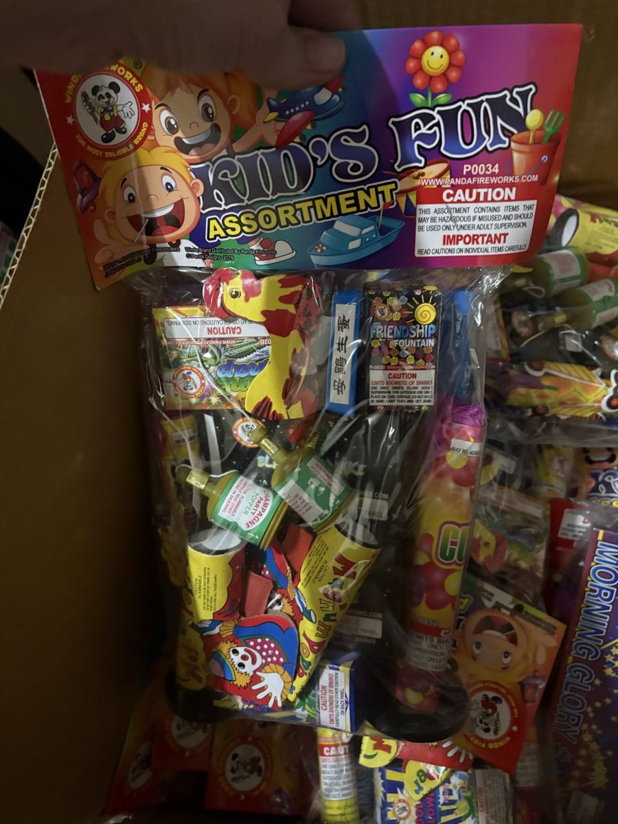 Fireworks assortment