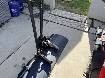 4 wheeler snow plow