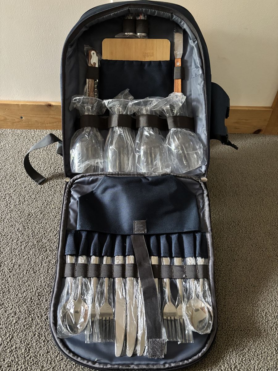 Picnic Backpack - Filled with Everything You Need!