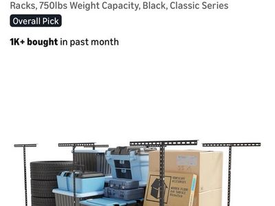 Fleximounts 4x8 Garage Ceiling Storage Rack