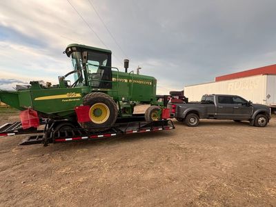 Swather Hauling