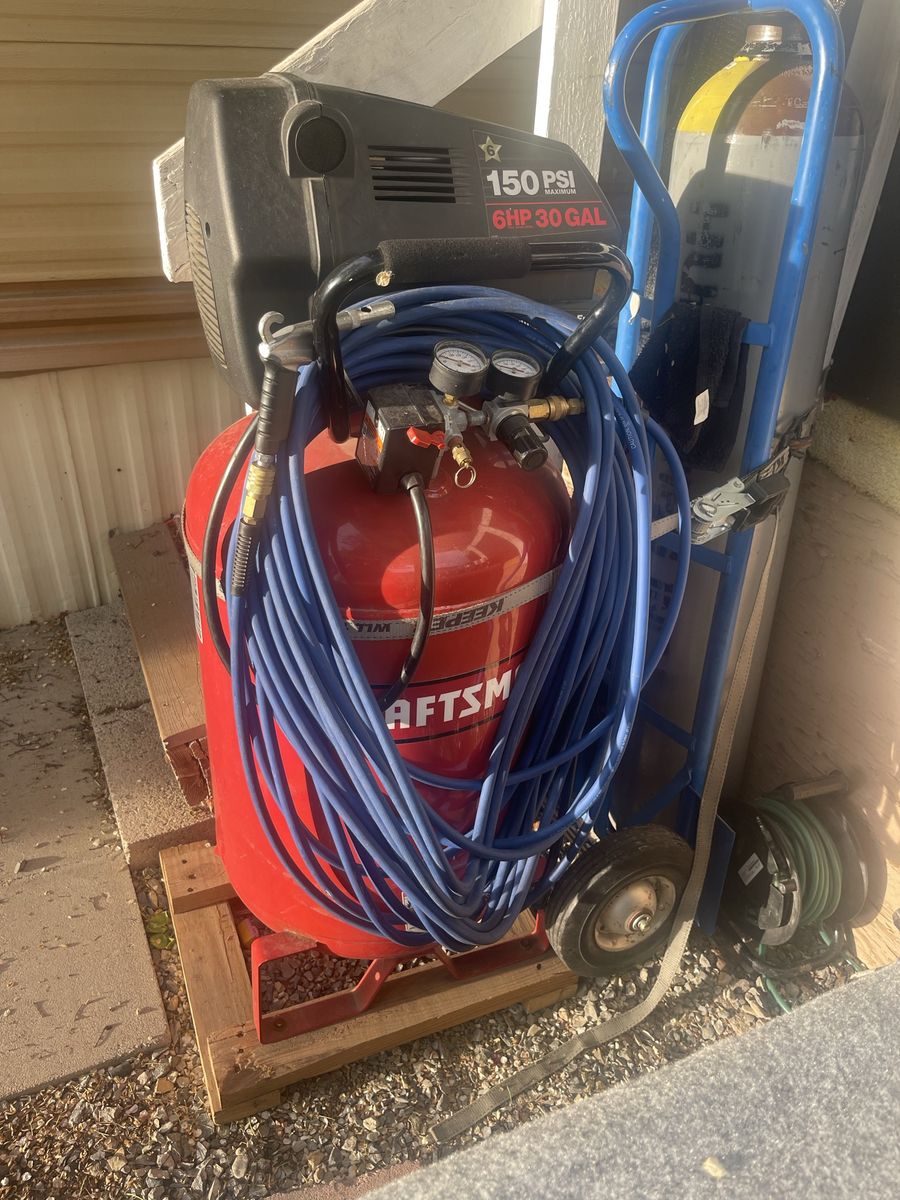 Craftsman 30 Gallon Air Compressor $300