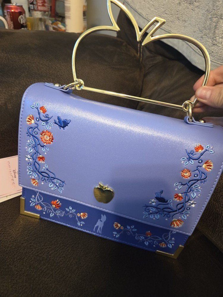 snowman white hand bag