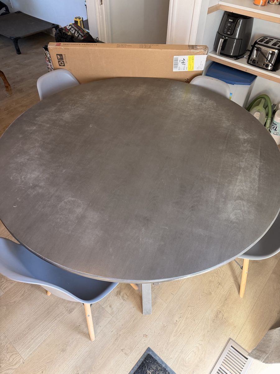 Solid Wood Table - Round