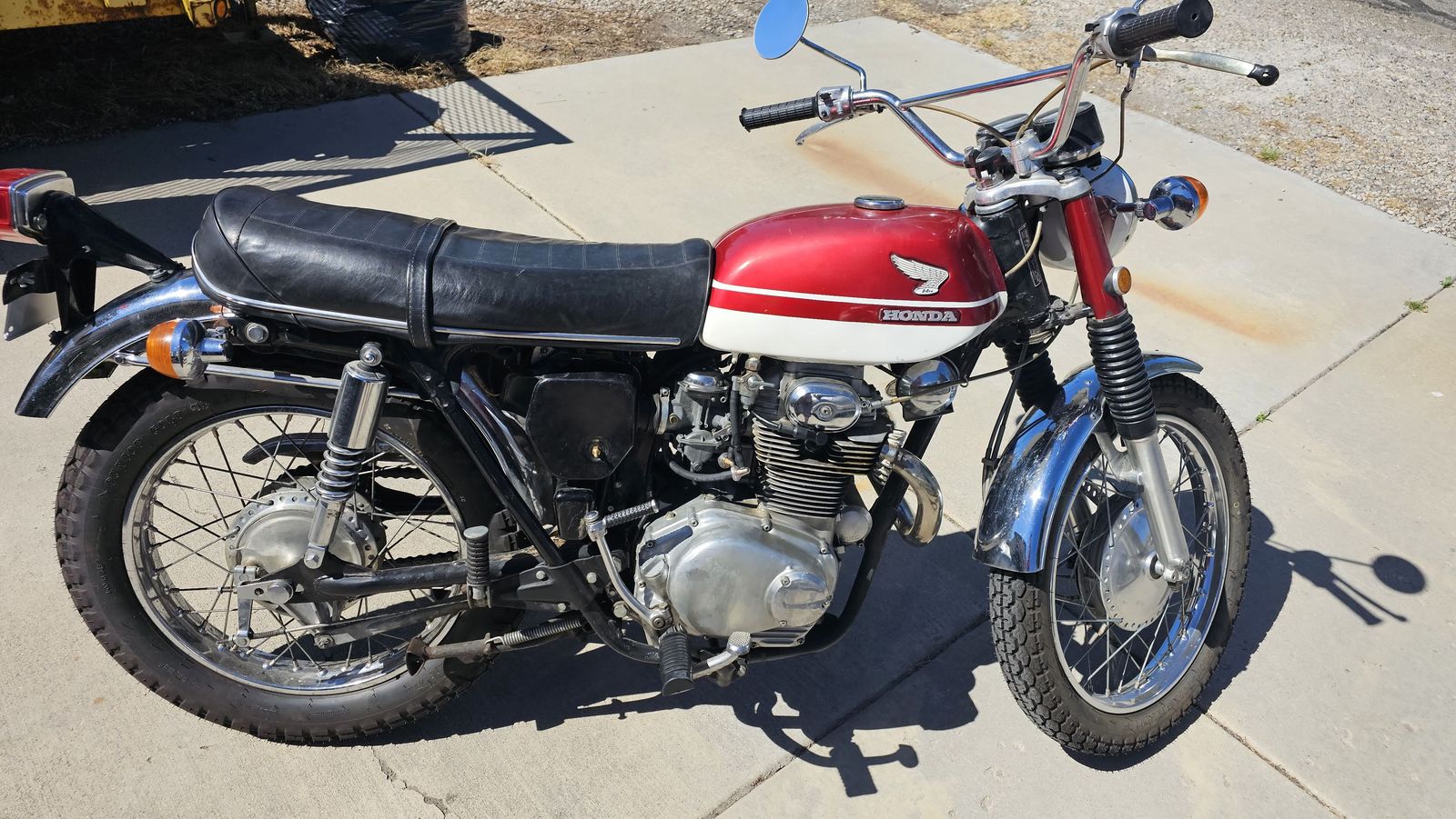 1969 Honda K1 CL350 Scrambler Motorcycle
