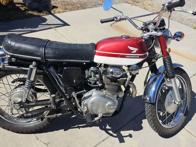 1969 Honda K1 CL350 Scrambler Motorcycle