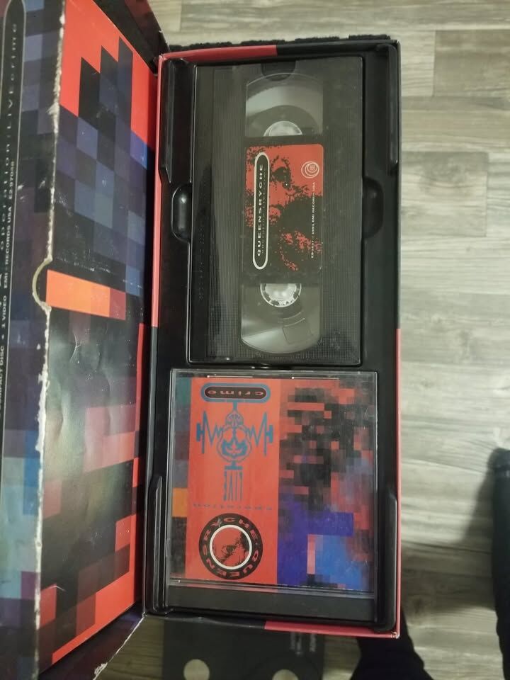 Queensryche Operation Mindcrime VHS/CD Combo
