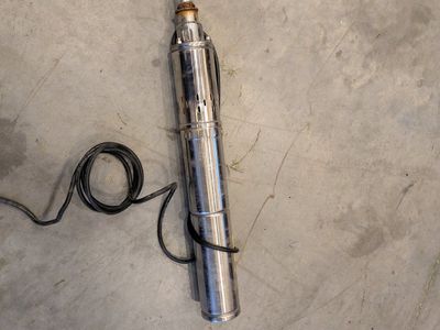 Submersible Well Pump 24vdc solar pump
