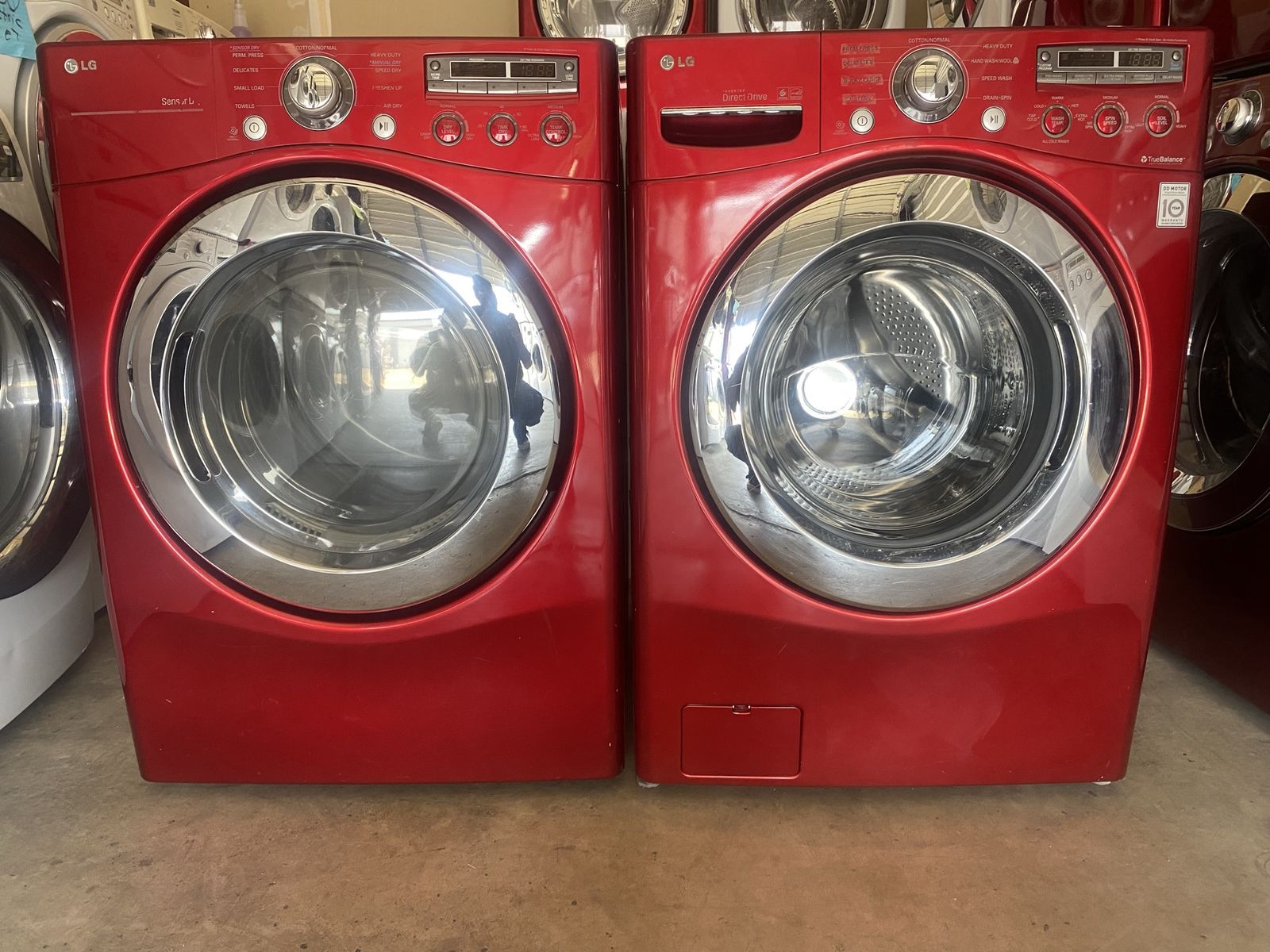 LG washer and 3 prong electric dryer 