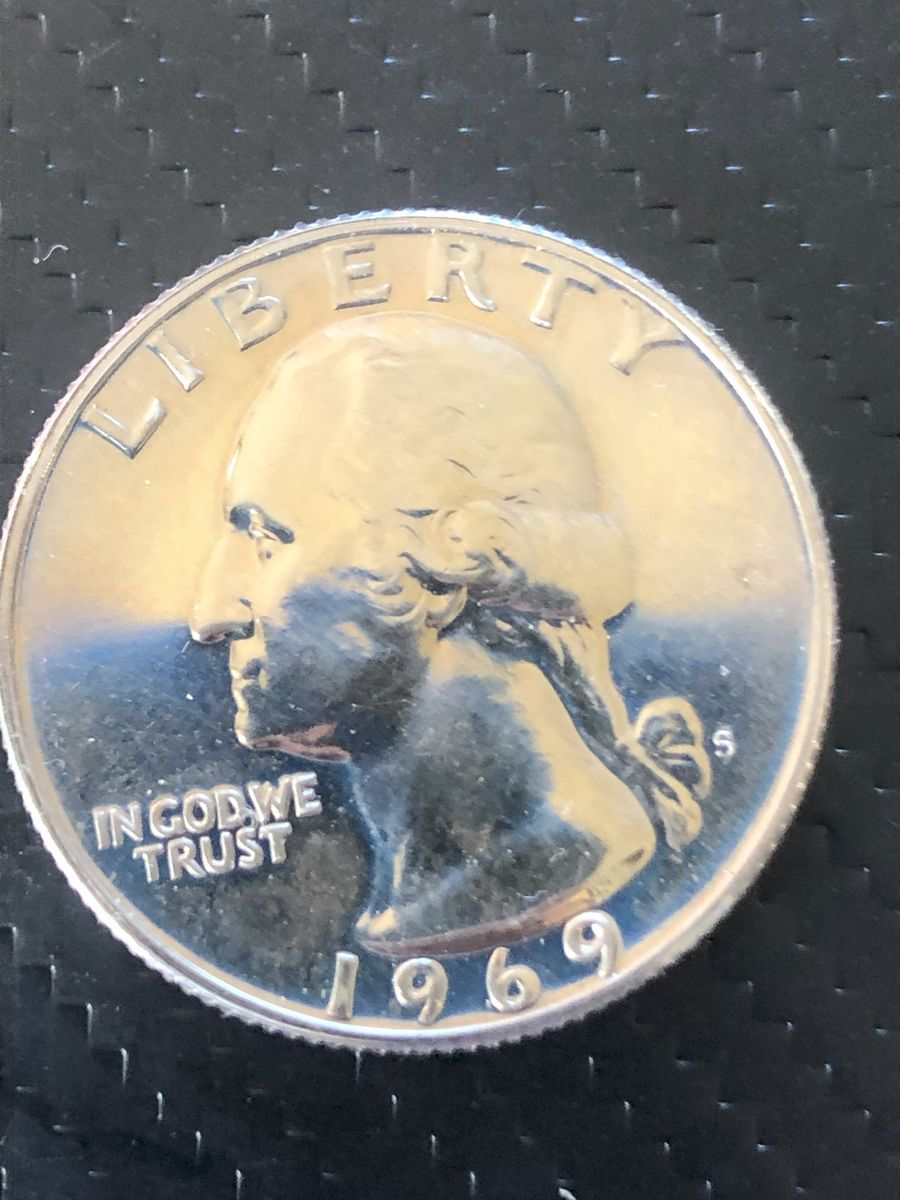 1969S Quarter Proof