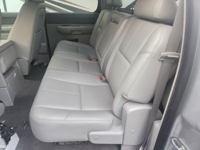 OEM Light Gray Leather Rear Bench Seat for Truck / SUV. Out of a 2013 GMC 1500