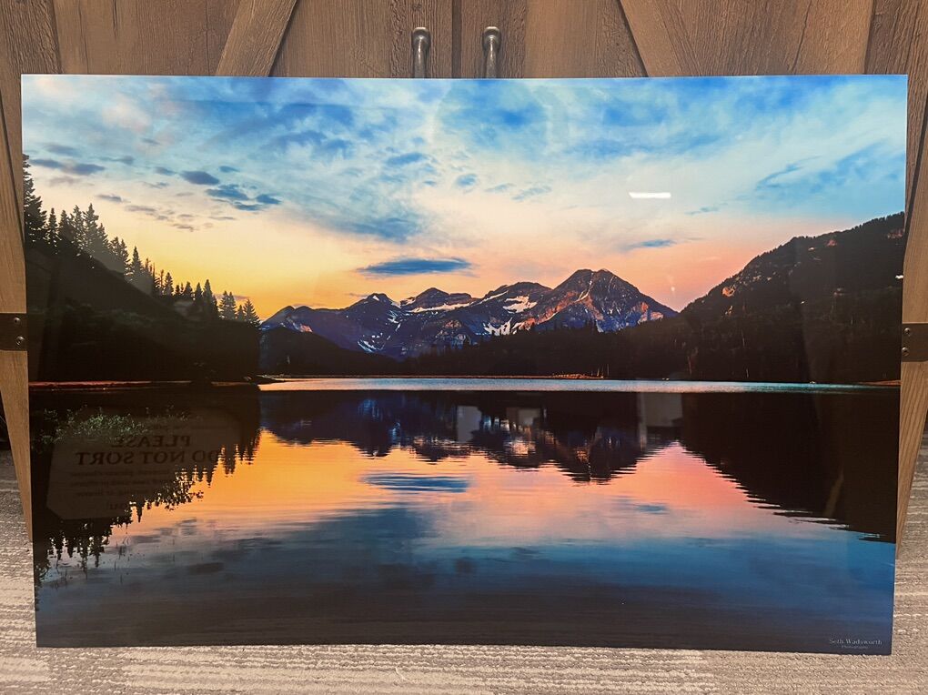 Silver Lake Flat Reservoir on Metal