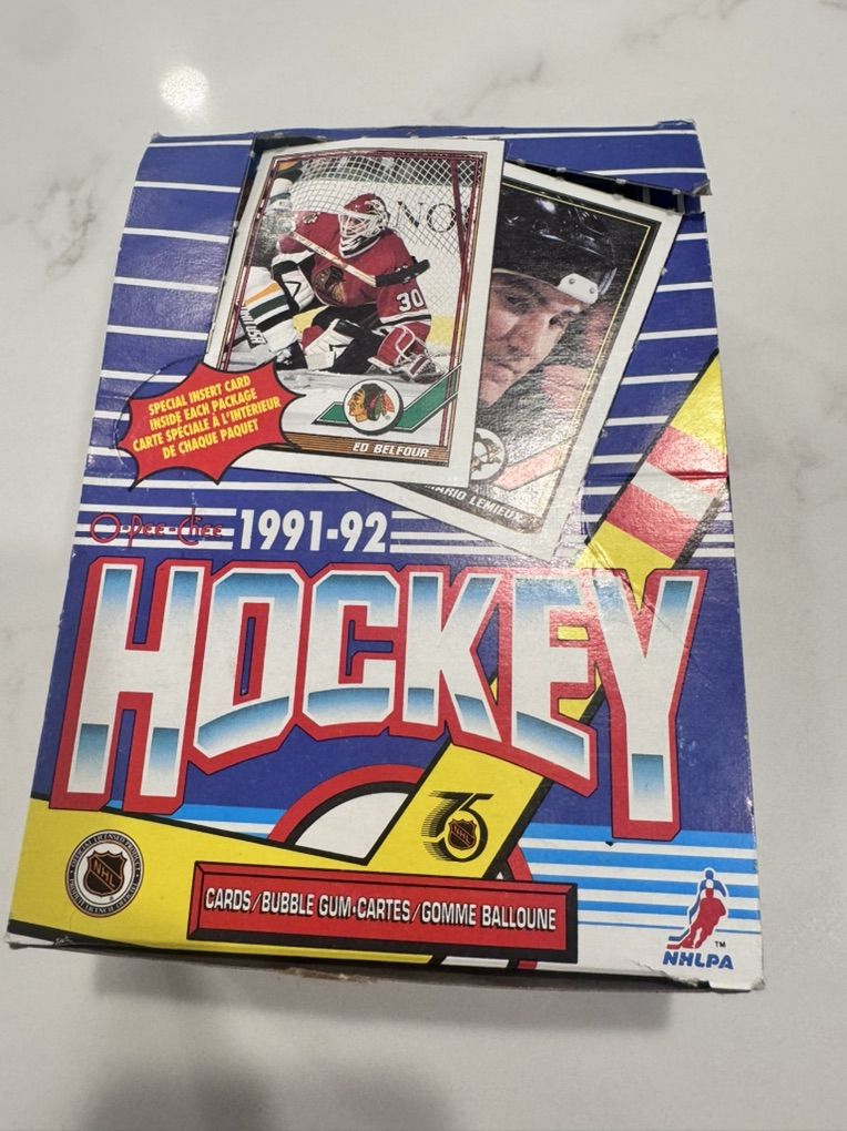 1991-92 O Pee Chee Hockey Wax Packs
