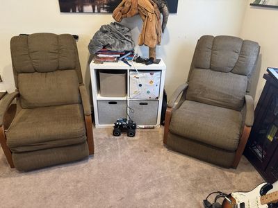 Two La-Z-Boy Recliner Rocking chairs